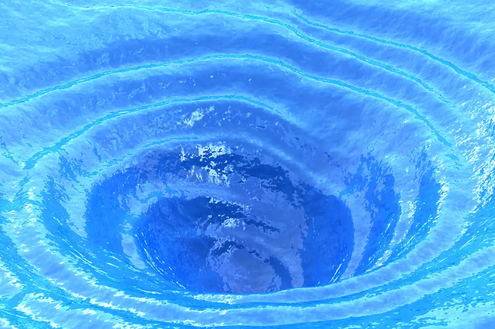 Dynamique tourbillonnaire de l'eau