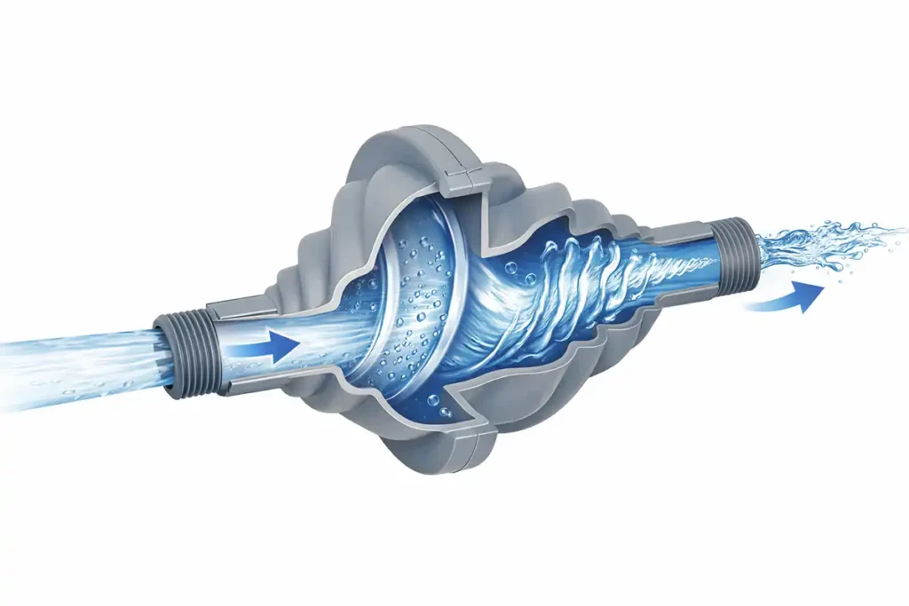 Le vortexeur Amilo en action